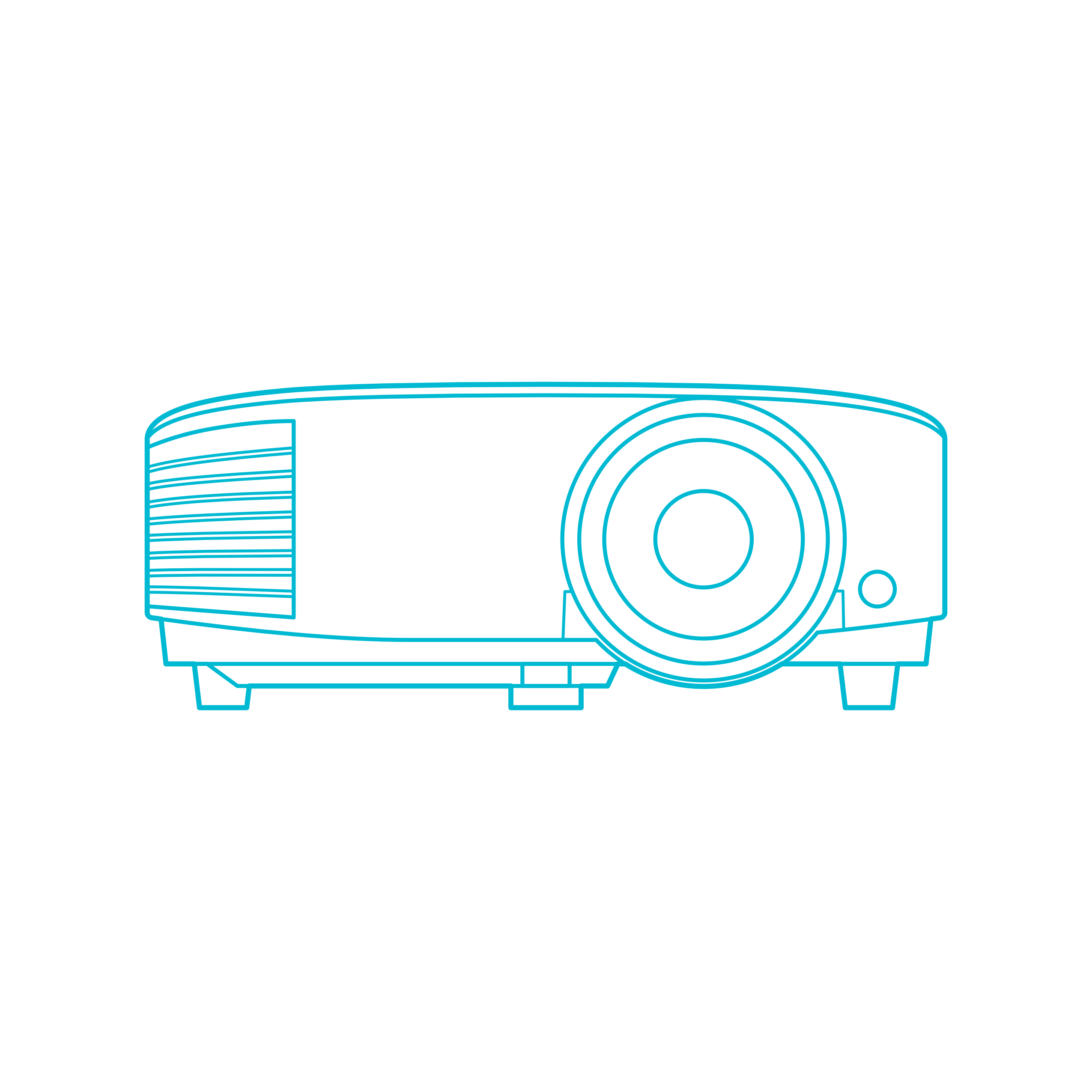Guide Digital Projectors Benq Th671St Clean Sticker Outline Svg File Free Vectors